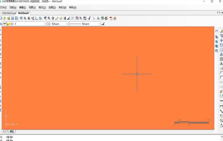 CAD视区背景色的切换